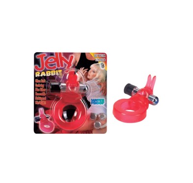 Pierścień-JELLY RABBIT COCKRING VIBRO